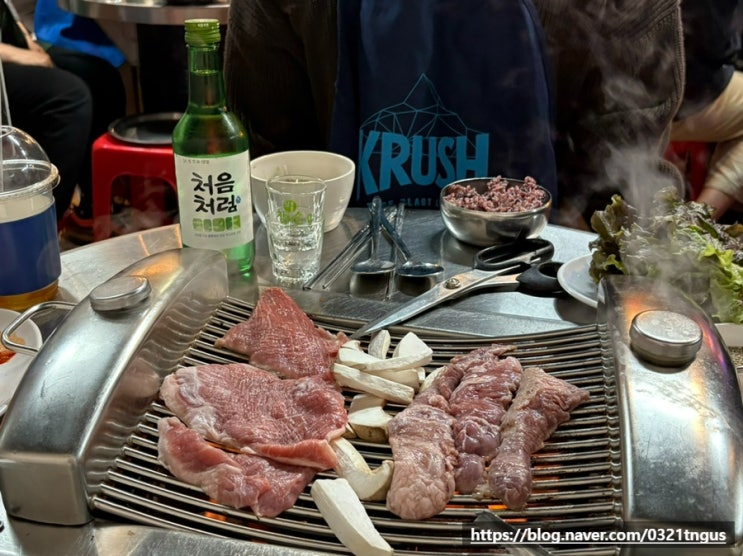  [익선동맛집] 종로3가 고기골목, 야장 노포 감성 고기집- '미갈매기살'