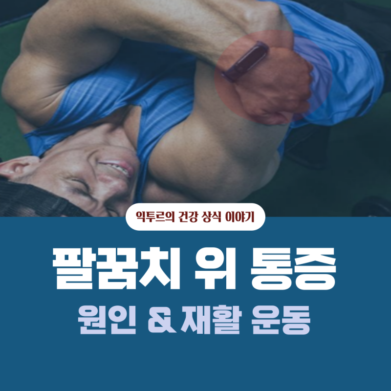 팔꿈치 통증 위쪽 삼두근 건염 원인 & 재활 운동