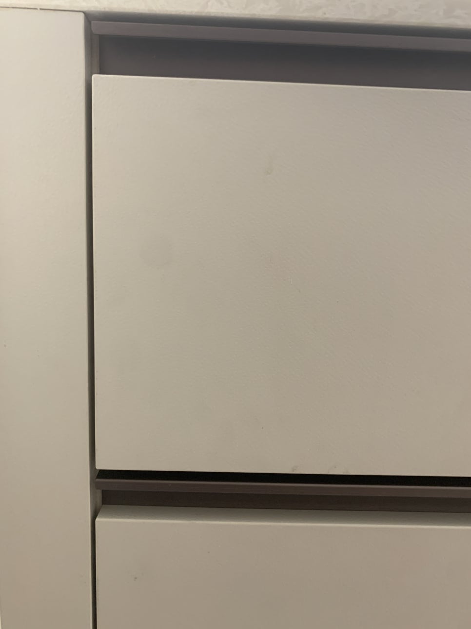 화장대서랍장 레일수리 헤펠레댐핑언더레일교체