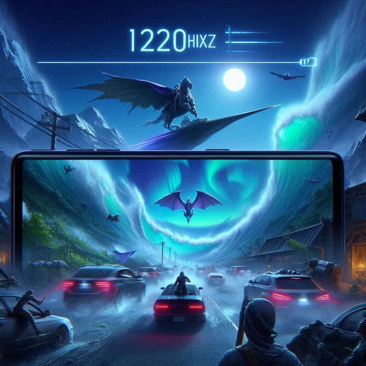  갤럭시 120Hz 주사율 디스플레이 배터리 효율성