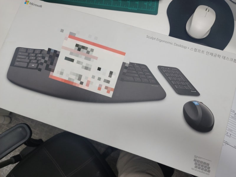 마이크로소프트 스컬프트 에고노믹 키보드 마우스 AS 후기(Microsoft Sculft Egonomic Keyboard Mouse)