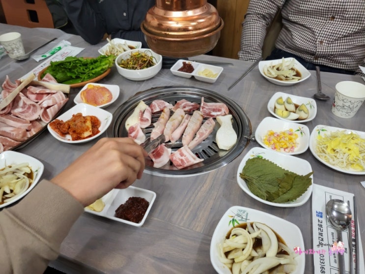  거진 고기구워 :: 페이백으로 15프로나 돌려받은 삼겹살 맛집