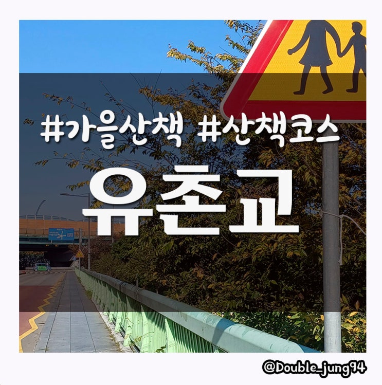  광주 서구 강아지 산책코스로 좋은 유촌교