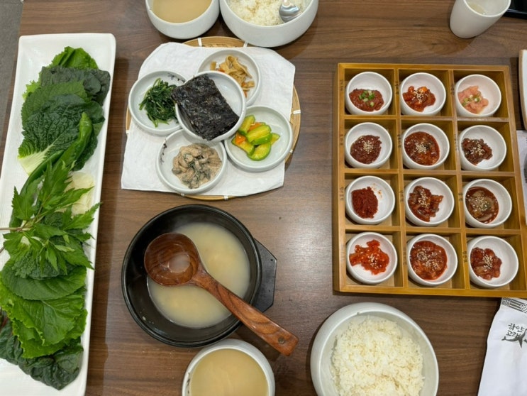  [서울/종로] 종각 한식 맛집  ‘햐얀 고래’(젓갈 쌈밥 추천)