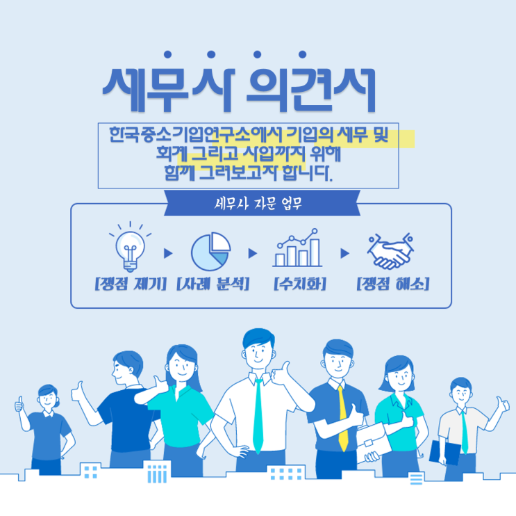  세무사 의견 및 자문서 업무/전문가통합솔루션/세무/회계/노무/법무