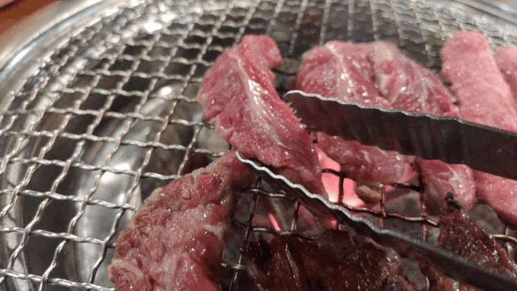  대구 감삼동 맛집 오늘도 한우 에서 맛있는 갈비살에 육회비빔밥 최고 입니다