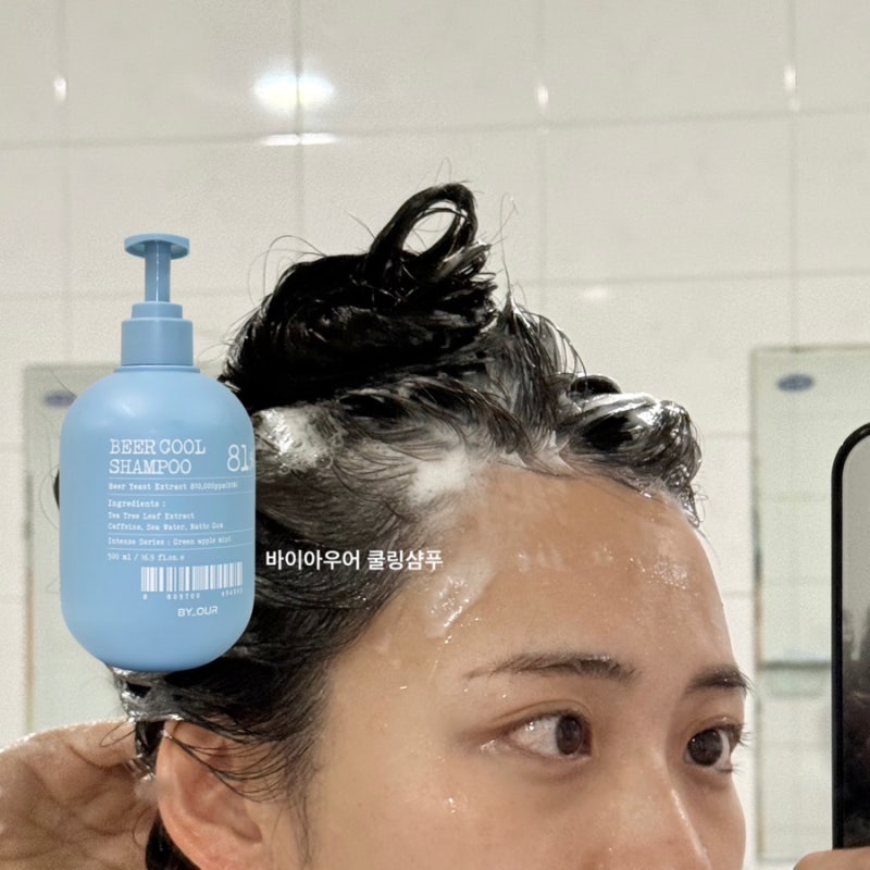 올리브영 쿨링샴푸 바이아우어 티트리 스칼프 쿨링 탈모샴푸