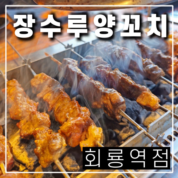  의정부 호원동 맛집 장수루양꼬치 회룡역점, 회식장소로 추천해요