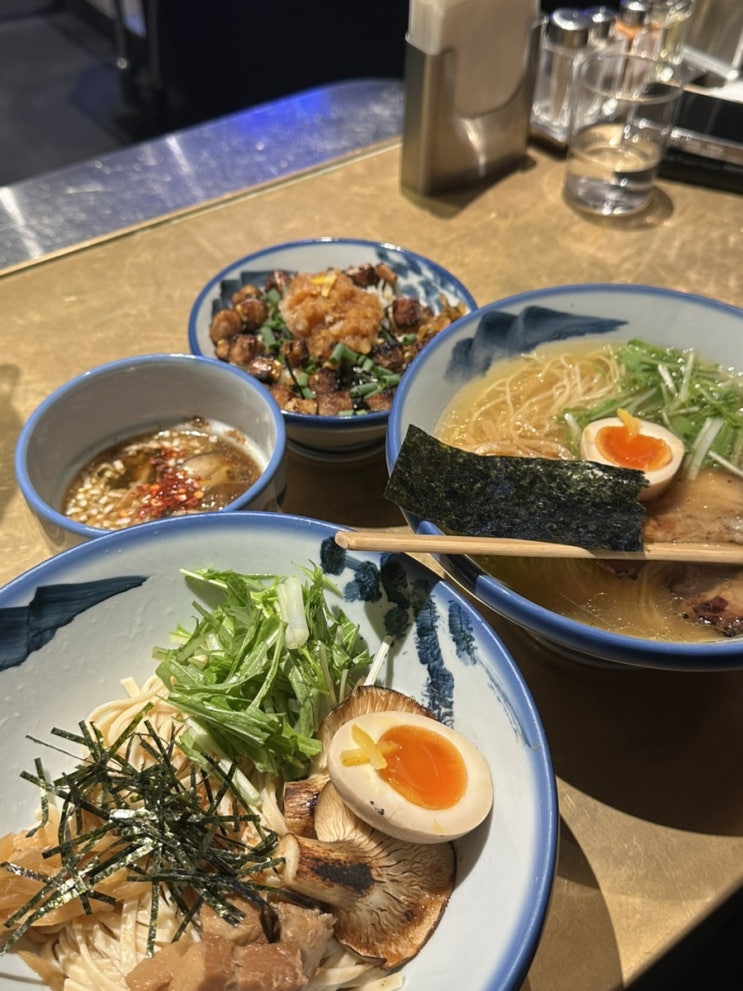  일본 오모테산도역 근처 유자시오라멘 맛집 - 아후리 AFURI