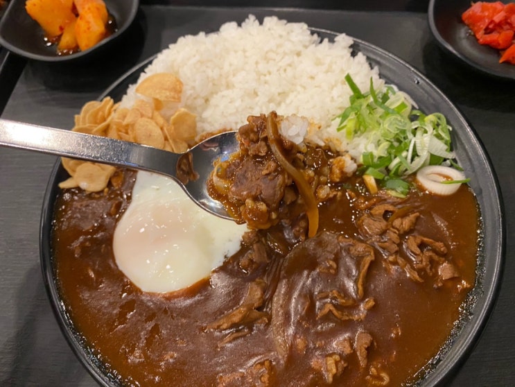  서면 아비꼬카레 롯데백화점 부산본점 비프하야시 야채포크 카레 먹어보기