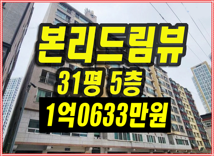  달서구 본리동 본리드림뷰 아파트 경매