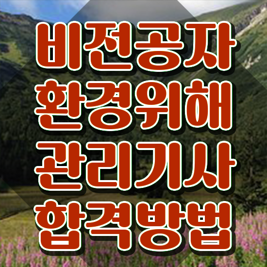  환경위해관리기사 취득자격 집에서 온라인으로 쉽고 빠르게 완료한 전략