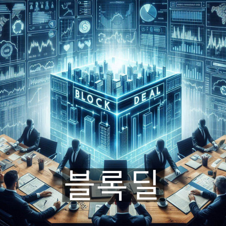  [경제/시사] '블록딜'이란? 뜻과 개념, 특징 및 관련 사례