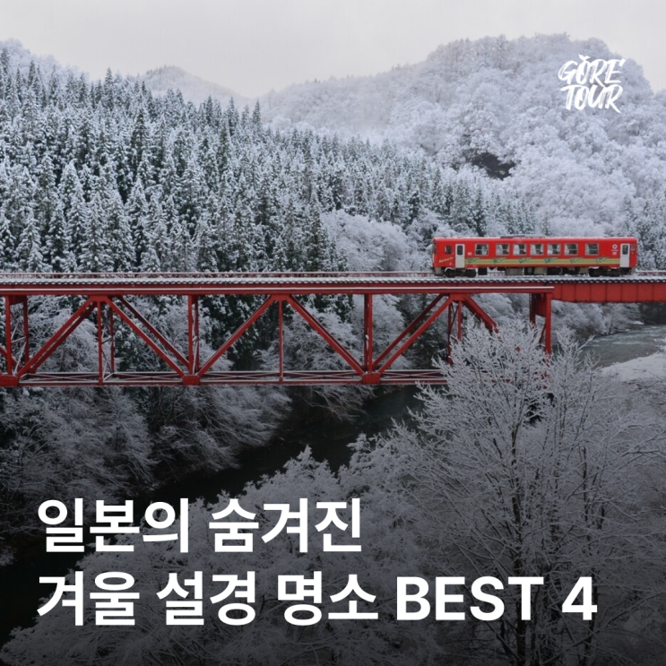  "삿포로 말고 여기도 있었어?" 일본의 숨겨진 겨울 설경 명소 BEST 4