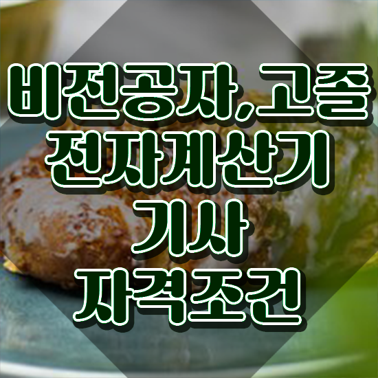  전자계산기기사 취득자격 학점은행제로 간단하게 완료한 과정