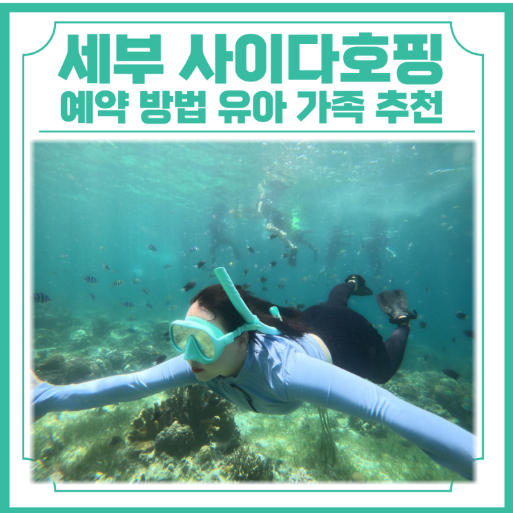  세부 사이다호핑 호핑 투어 예약 유아 가족 추천