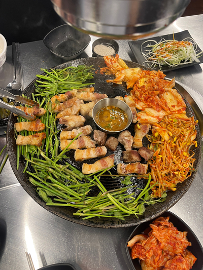  군산 할매솥뚜껑 수송동 가성비 삼겹살 맛집