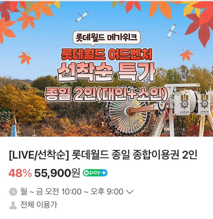  [롯데월드] 연차내고 초딩따라 다니기