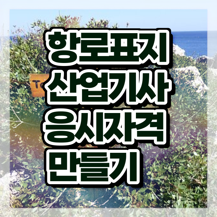  항로표지산업기사 하는일 항로표지산업기사 취득자격 온라인으로 쉽고 빠르게 성공한 비법