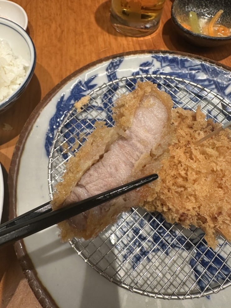  일본 도쿄 롯폰기역 근처 돈카츠 맛집 - 부타구미 식당