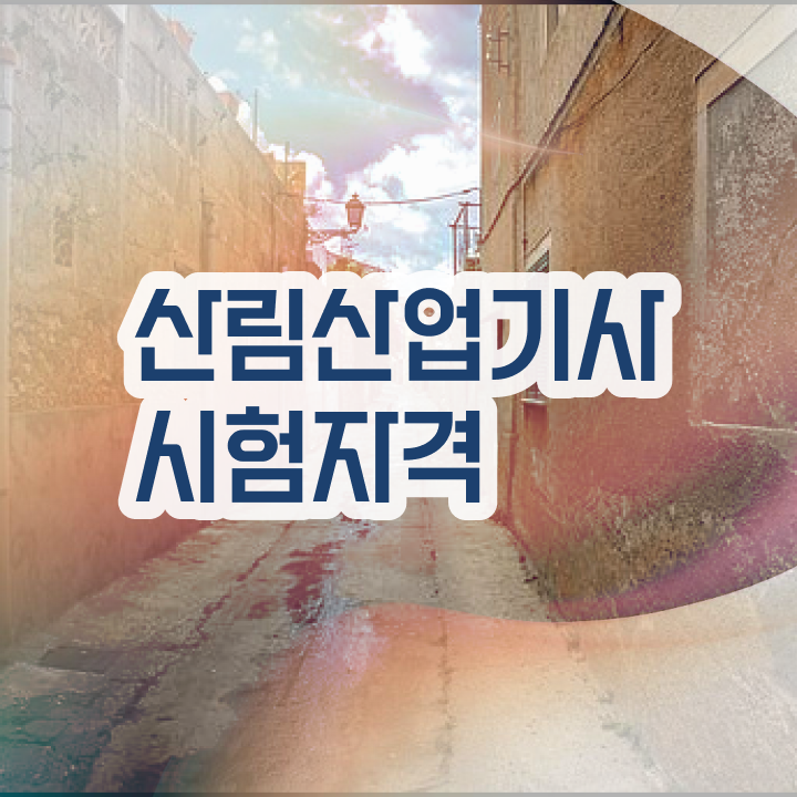  산림산업기사 2024 산림산업기사 취득자격 온라인 과정으로 간단하게 준비한 과정