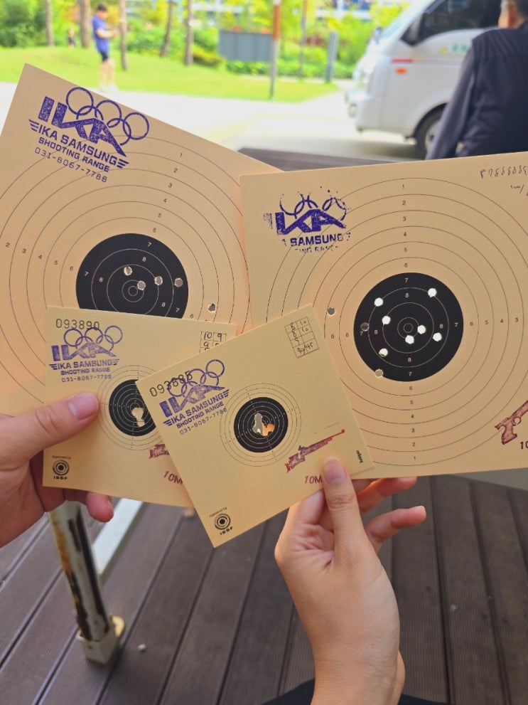  경기도 실탄사격장 IKA 삼성 사격장 가격 화성 놀거리 내돈내산