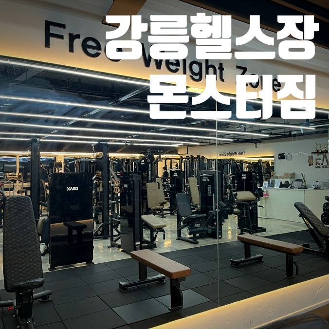  강릉 헬스장 추천 몬스터짐 입암점