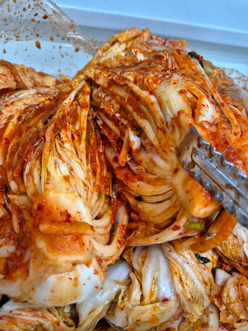 홍진경 김치 포기김치 총각김치 김장철 홈쇼핑에서 산 후기 맛