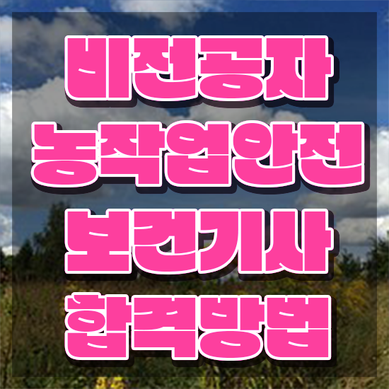  농작업안전보건기사 2024 농작업안전보건기사 시험응시조건 집에서 온라인으로 빠르게 끝낸 팁