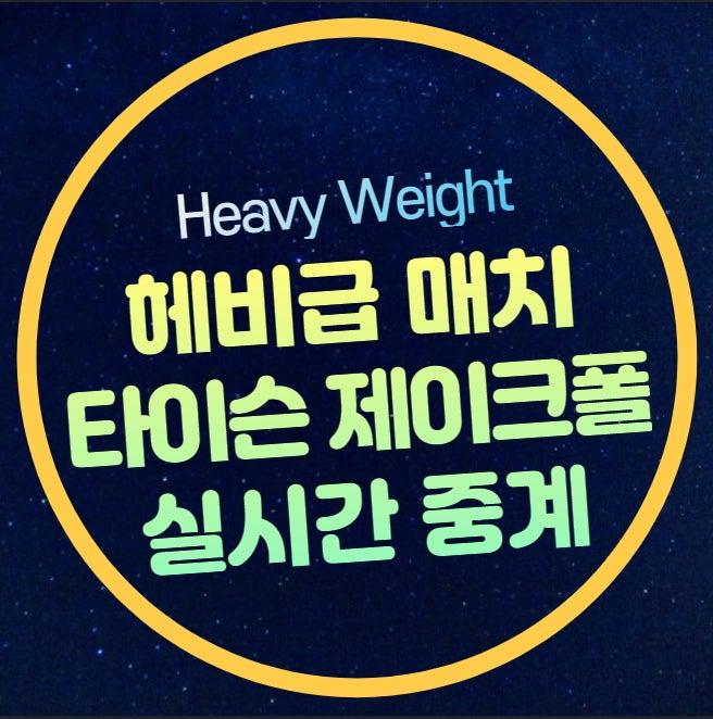 제이크폴 타이슨 중계 무료 경기 날짜 시간 선수정보 전적 경기일정 마이크 타이슨 폴 복싱 ....
