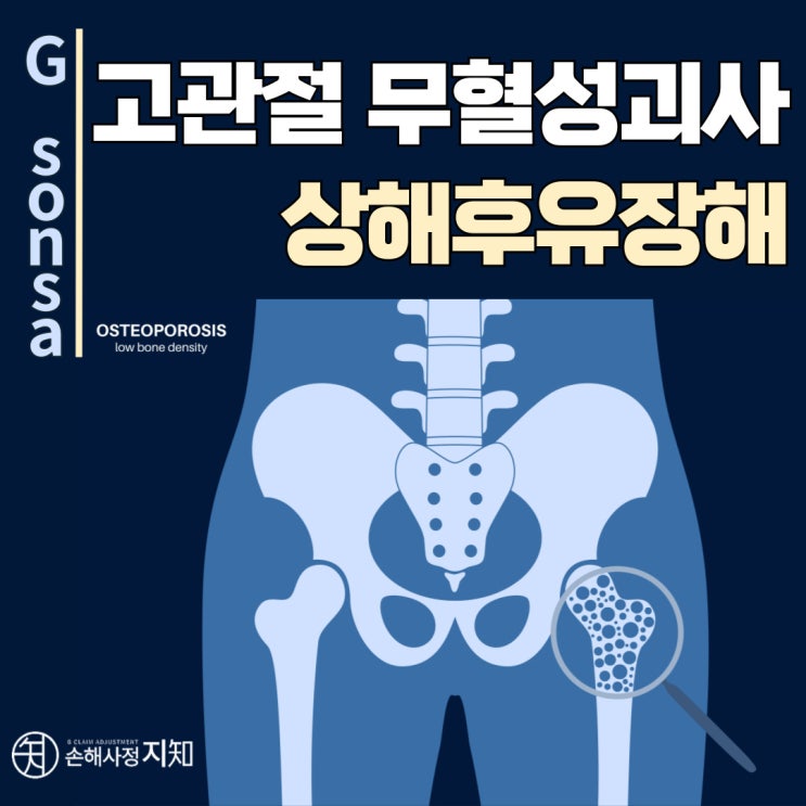  [양평 손해사정사 상담] 고관절 무혈성괴사, 상해보험금 받을 수 있다는 사실 아시나요? - 〔아빠의 질병, 2부〕