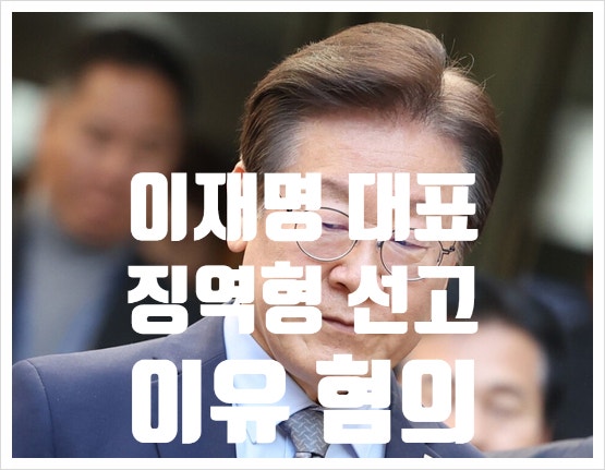 <b>이재명</b> 1심 <b>재판</b> 징역형 집유 선고 <b>위증교사</b> 정리