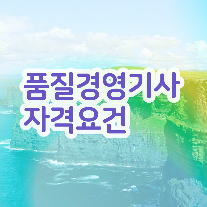  품질경영기사 필기 커트라인 , 품질경영기사 시험응시자격 온라인으로 편하게 끝낸 방법