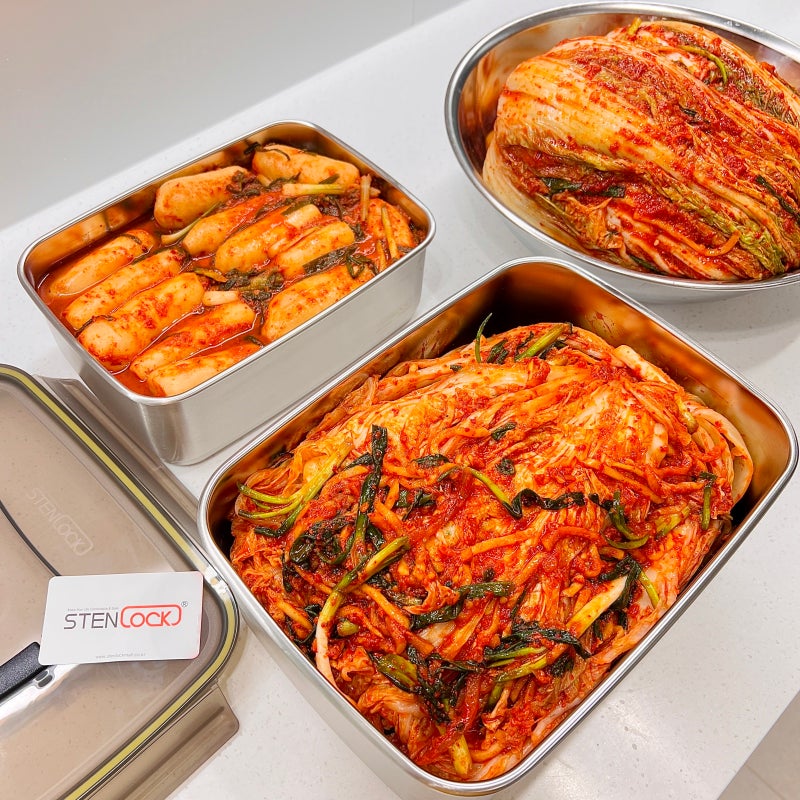 스텐김치통 추천 스텐락 밀폐용기