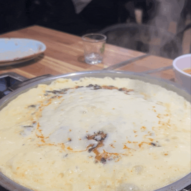  두번째 찐 후기 이른 저녁 가본 분당 소곱창 맛집 소통 서현본점 곱창 양념곱창 볶음밥 치즈 추가 리뷰.