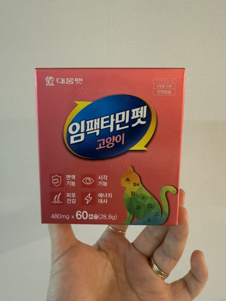  고양이슬개구탈구영양제 | 임팩타민 펫 고양이, 급여하고 탈구예방
