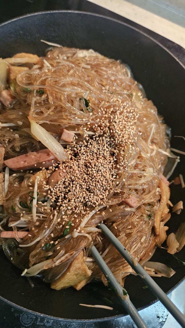  오랜만에 잡채