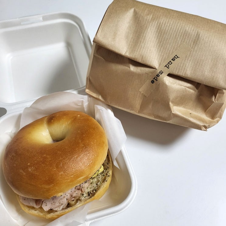  [서울 베이글 맛집] 문정역 빵집 델랑시베이글 포장 후기