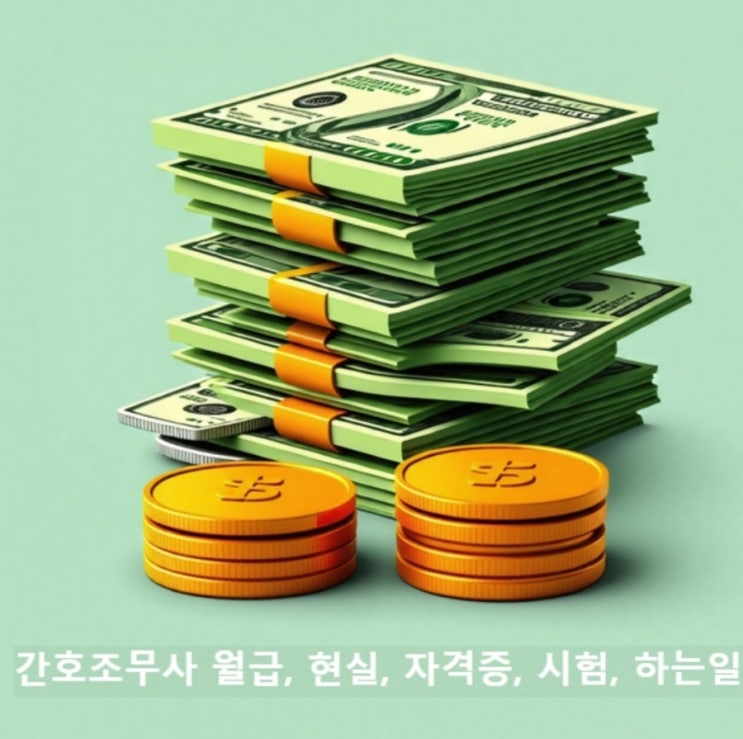  간호조무사 월급, 현실, 자격증, 시험, 하는일 (실제 후기 포함)