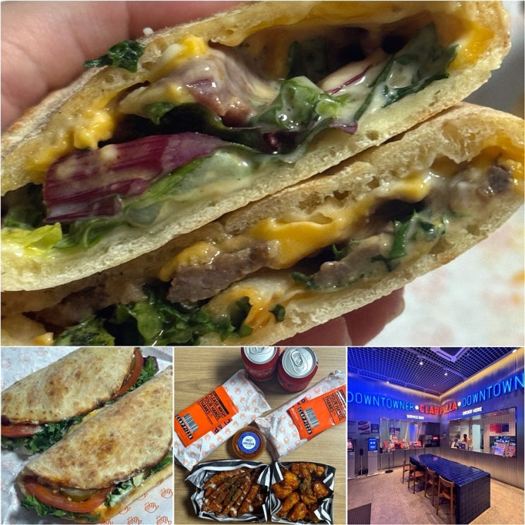  클랩피자 신메뉴 클랩샌드위치 후기 가산 퍼블릭 맛집