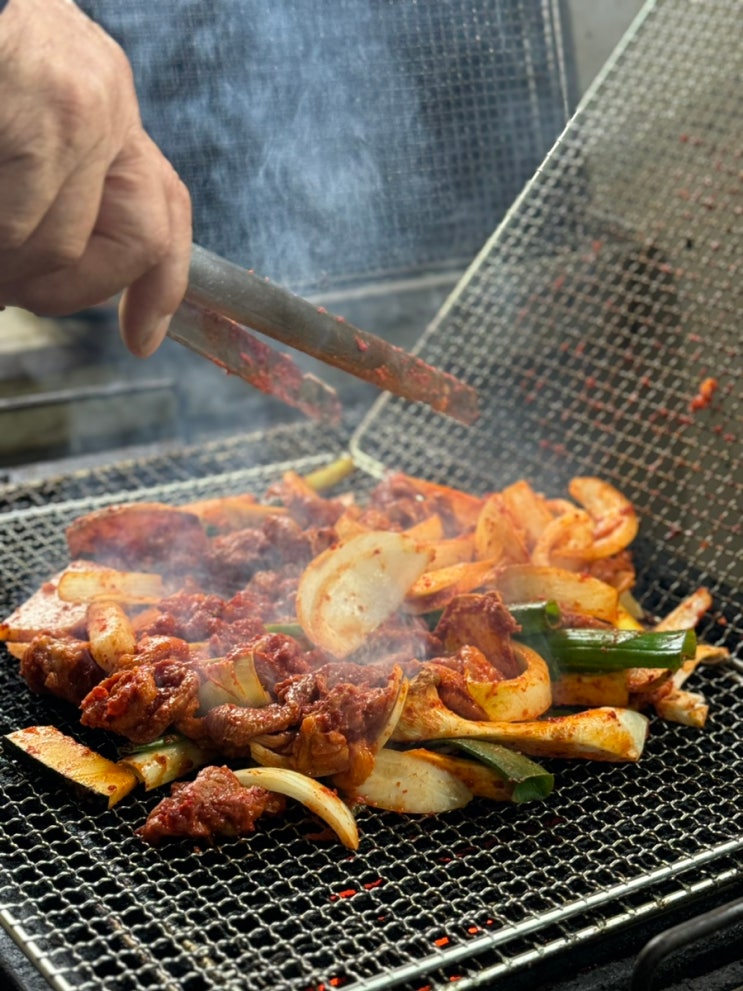  강화도 루지 맛집 덕오리주물럭 불향 가득한 오리주물럭 맛집