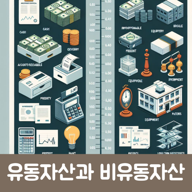 알기쉬운 유동자산 당좌자산 종류 비유동자산과 비교