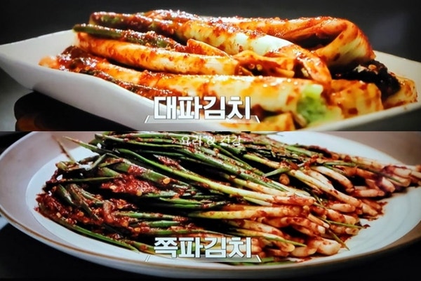 (알토란516회)대파김치 담그는법 쪽파김치 만드는법강순의 파김치 양념장 만들기/겨울파한상....