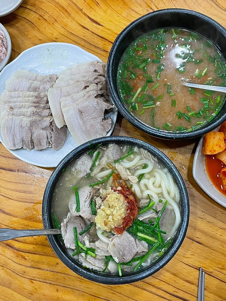 부산 맛집 합천일류돼지국밥 돼지우동 국밥 사상 맛집