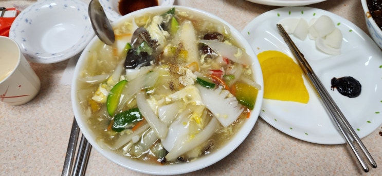  아산시 읍내동 백반기행 정용진이 다녀간 가성비 웨이팅 탕수육 맛집 목화반점