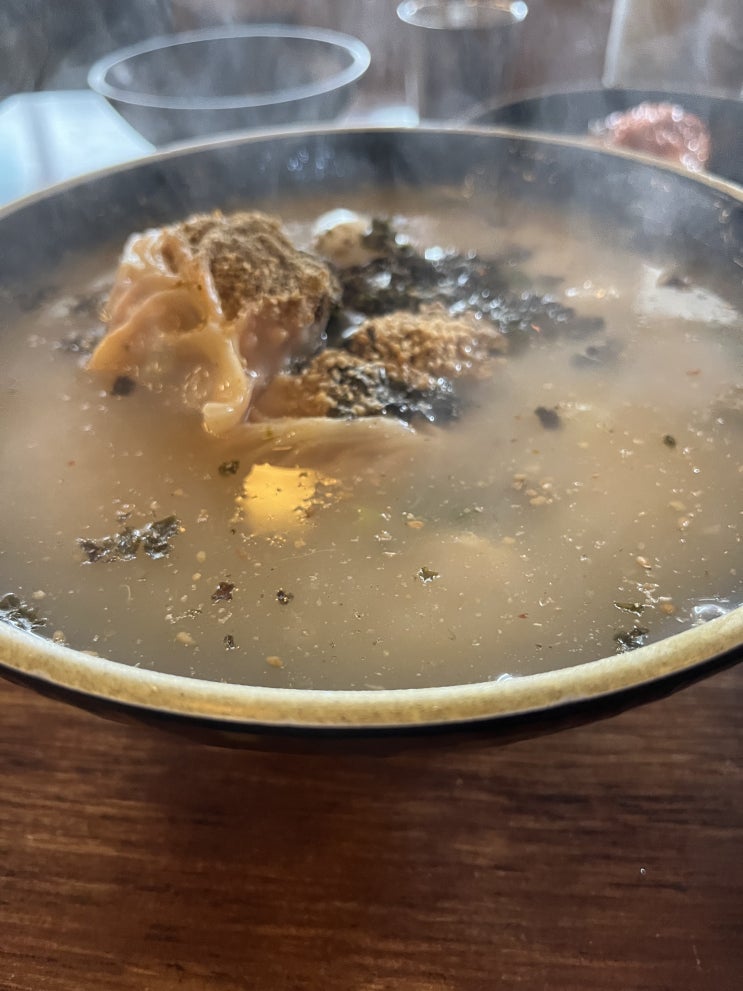  매번 줄 서는 칼국수 청주 칼국수, 용자1제면소(쌀쌀해져서 떡만두국 먹어봄)