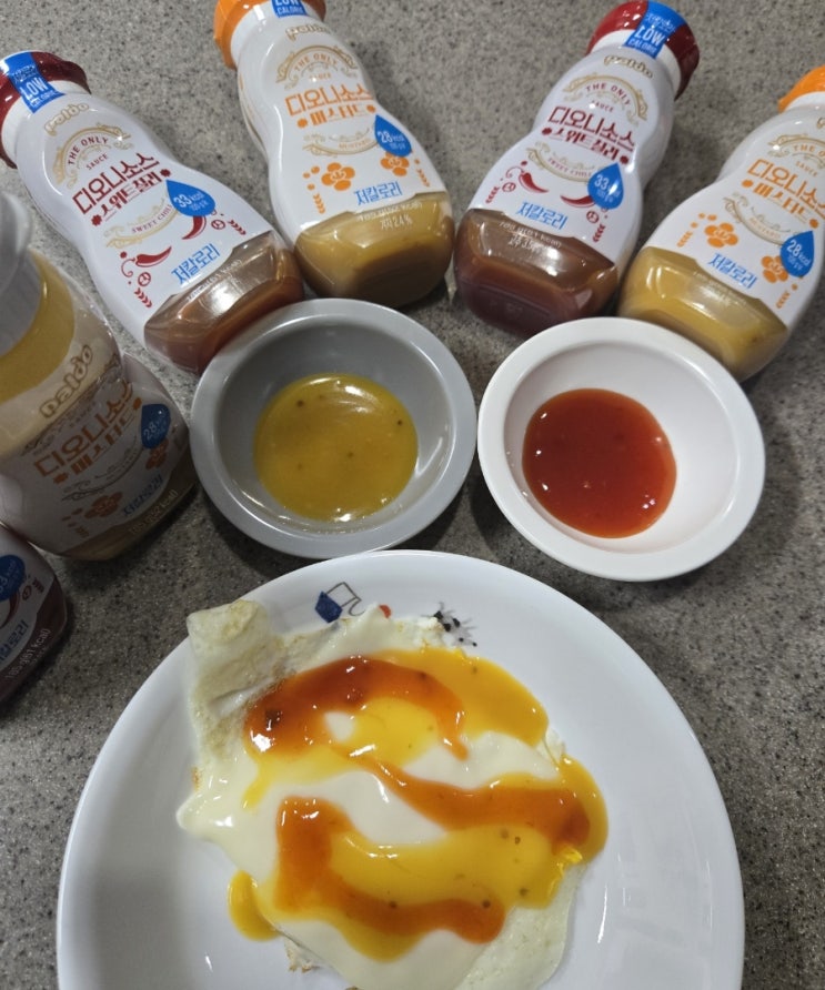  팔도 디오니소스 머스타드 스위트칠리 저칼로리소스 추천