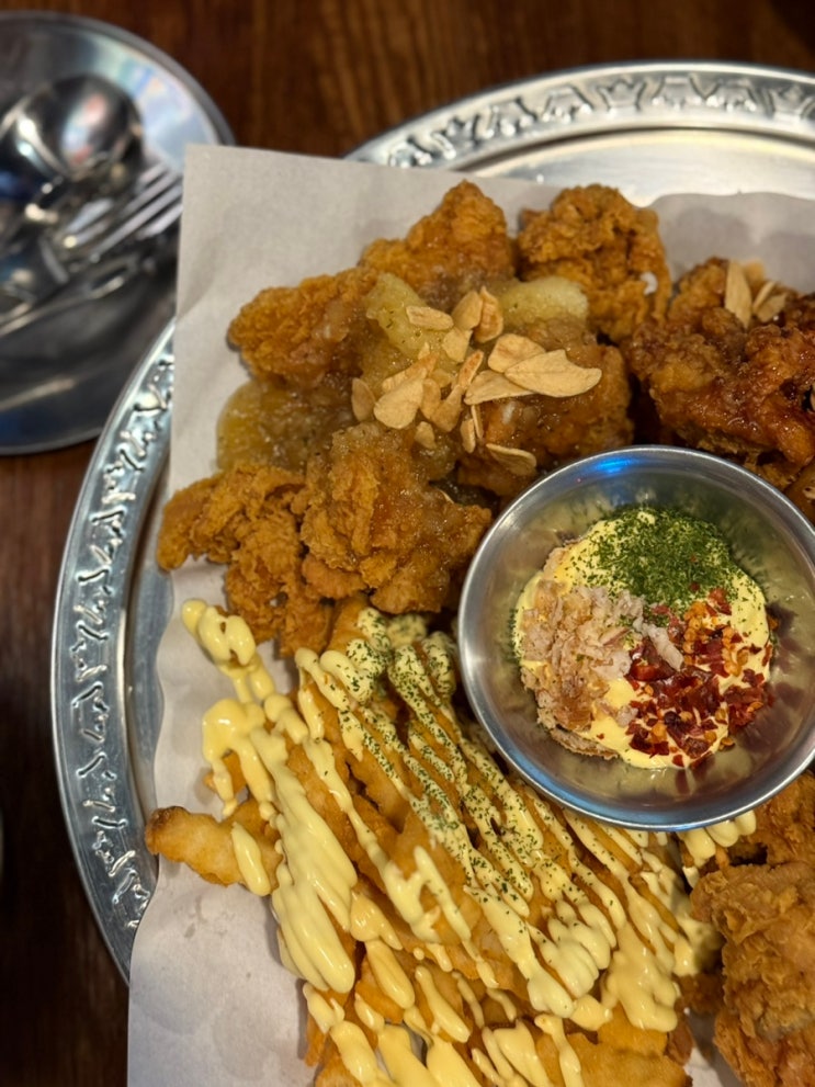  [서울/천호] 치맥하기 좋은 굽은다리 맛집 ‘철인7호치킨 천호점’