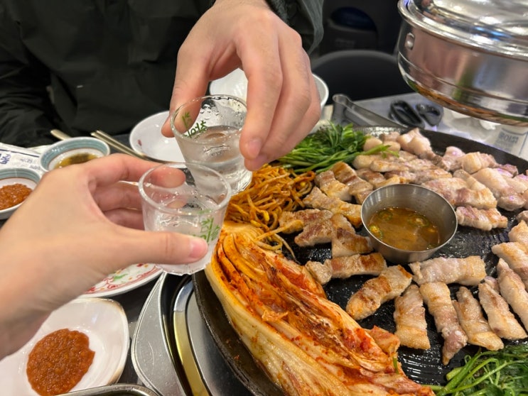  [인천/서구] 석남동 할매 솥뚜껑 흑돼지 삼겹살