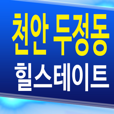  천안 두정동 힐스테이트 아파트 신두정지구 현대건설 미분양 분양조건